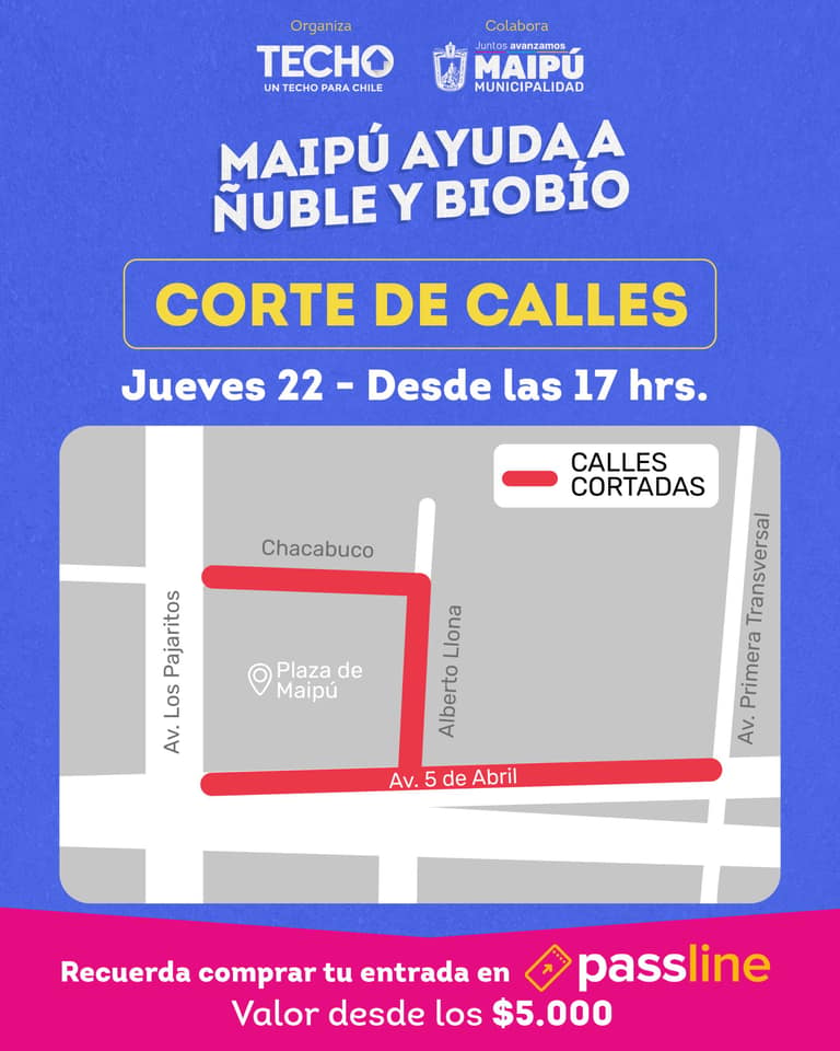 corte de calles