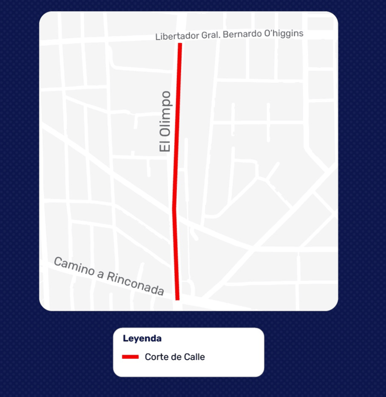 desvíos por obras de pavimentación en calle el olimpo