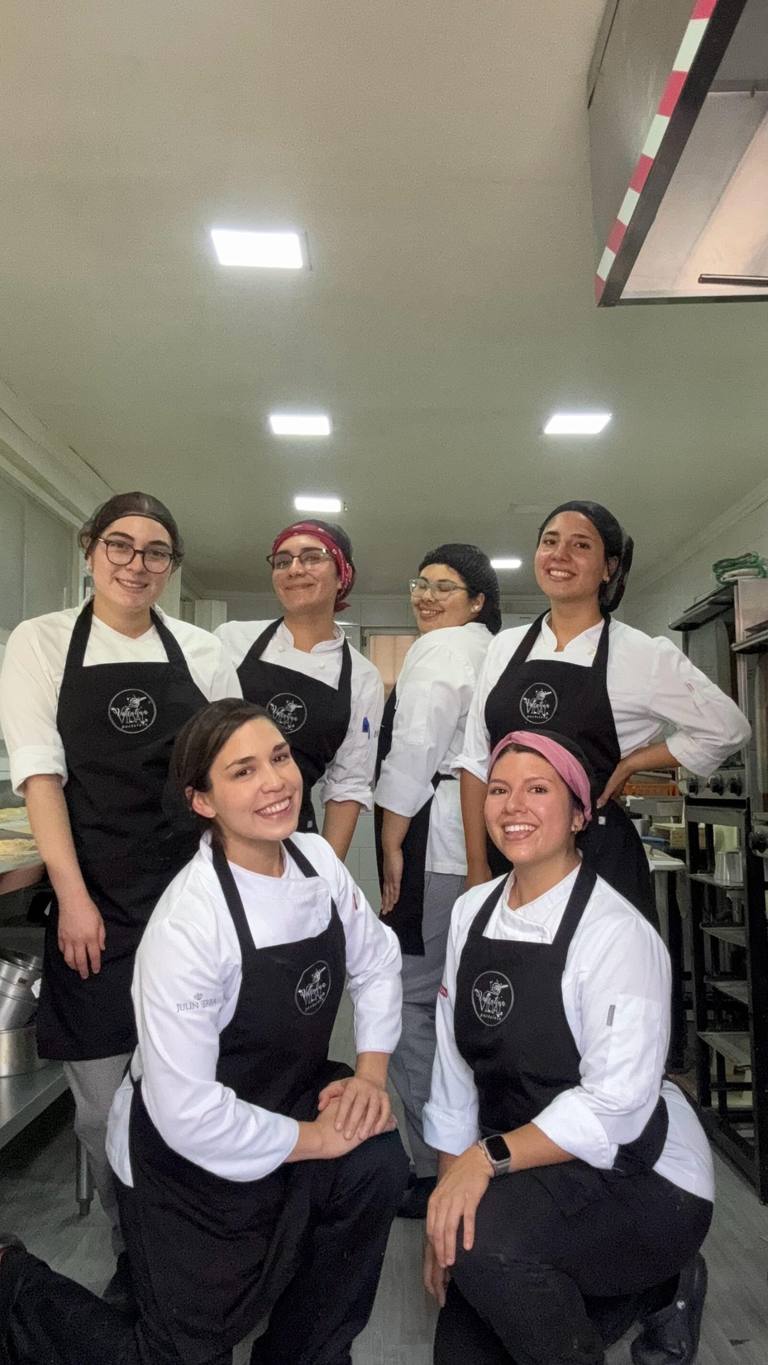 El equipo de Valentina