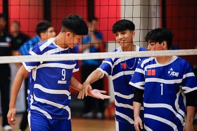Equipo de vóleibol del Liceo Nacional de Maipú