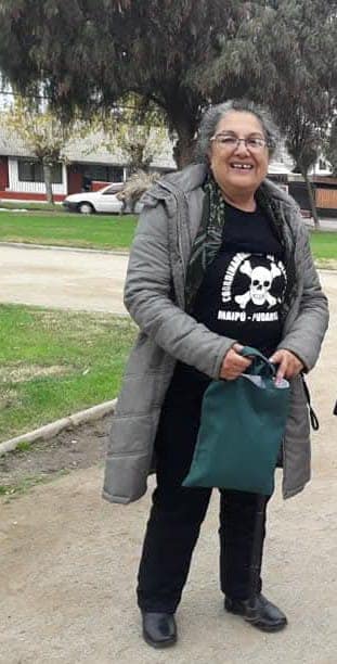Carmen Moreno de la Coordinadora No Al Oleoducto Maipú