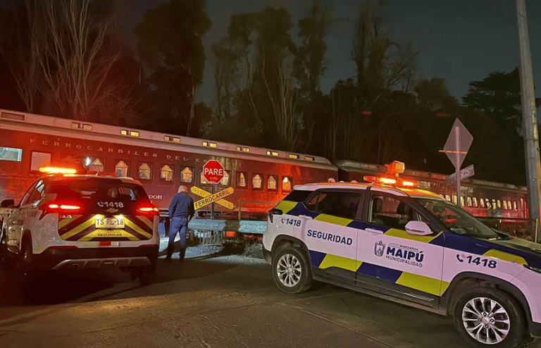 Colisión de Tren del Recuerdo en Maipú