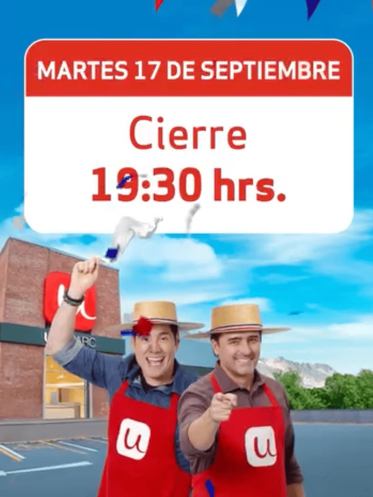 unimarc Horario de los supermercados en Maipú.