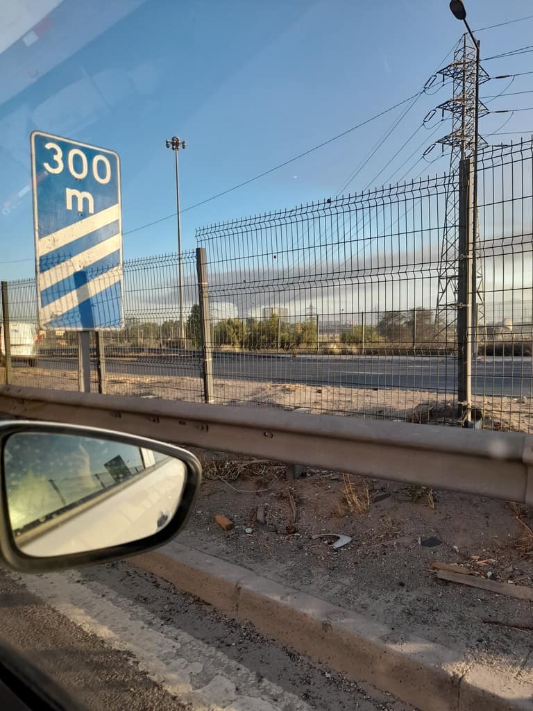 [Fotos] Incendio en Quilicura: así se ve desde Maipú
