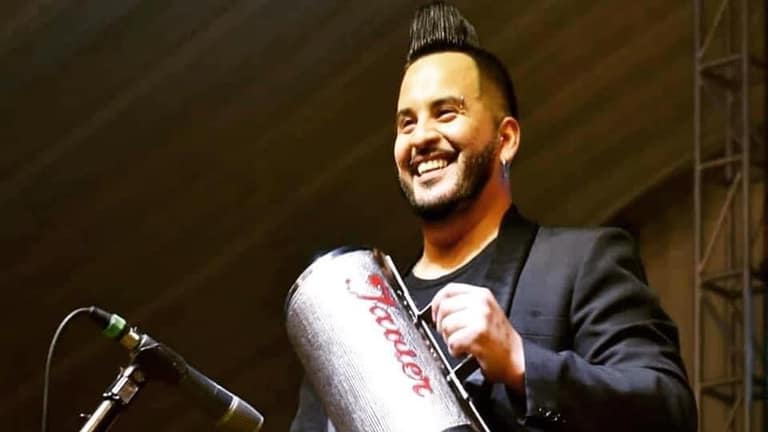 Javier Brieta, integrante de la Orquesta Bohemia Latina