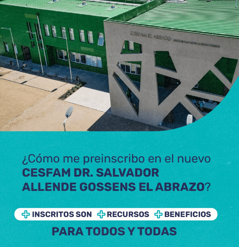 Municipalidad anuncia pronta apertura de Cesfam en El Abrazo y llama a pre-inscribirse