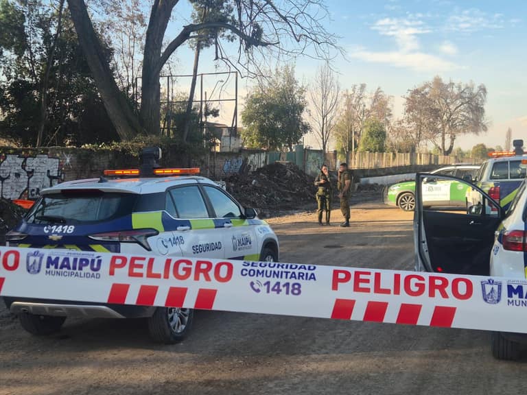 [AHORA] Encuentran cadáver en Camino a Melipilla en Maipú: Carabineros trabaja en el lugar