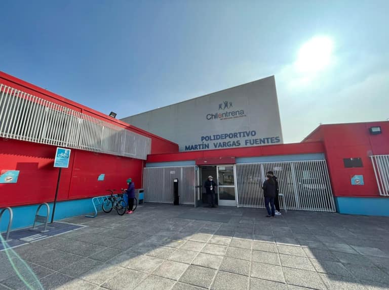 polideportivo Martín Vargas punto de vacunación covid