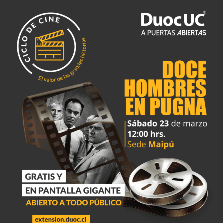 doce hombres en pugna ciclo de cine duoc uc