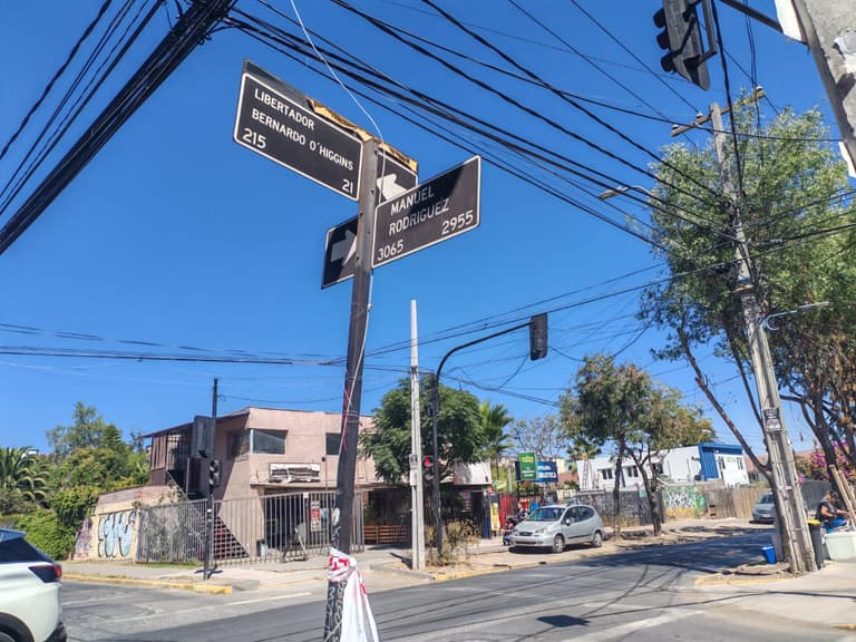 volcamiento en Manuel Rodríguez