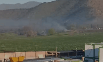 Vecino denuncia constante quema de basura en Rinconada: humo se ve desde cercanías del Zanjón de la Aguada hasta la Autopista del Sol