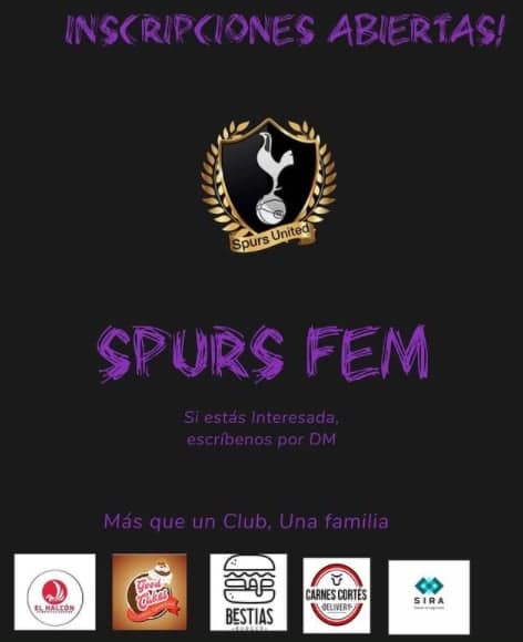 Atención vecinas: Spurs United Maipú abrió su rama femenina de fútbol 7