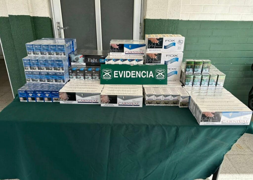 contrabando de cigarros en maipu