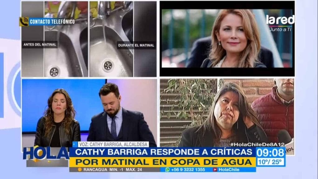Sigue polémica por matinal en copa de agua: alcaldesa llama “parásito” a diputada de la república