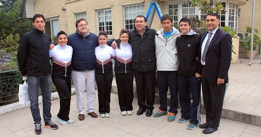 Municipio agasajó a deportistas top de la comuna