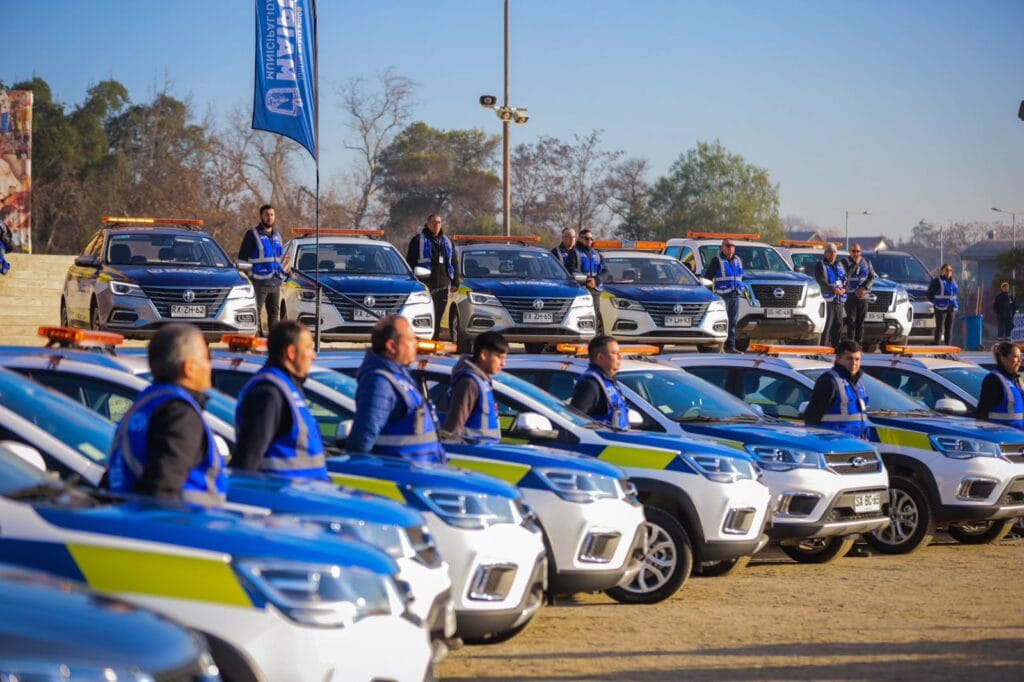 flota vehiculos de seguridad maipu