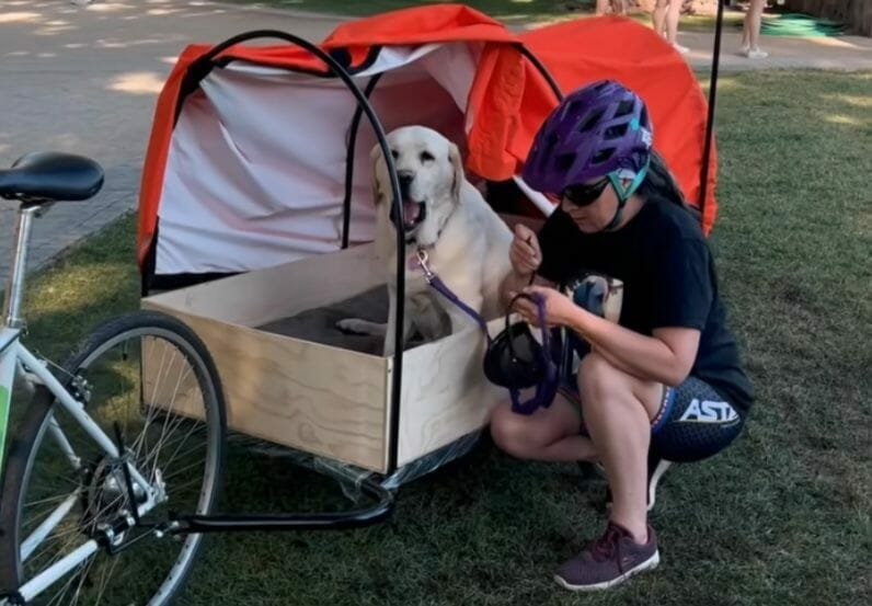 mujer ciega soledad perrita guía frida