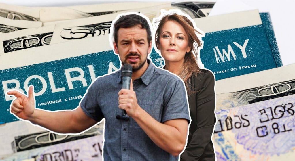 Tomás vodanovic y Cathy Barriga