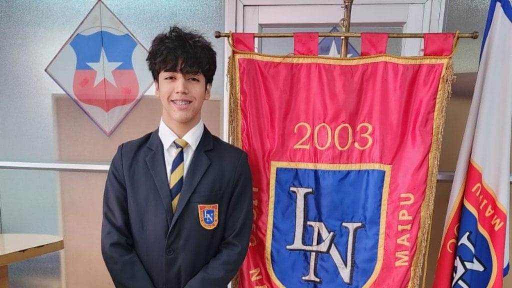 Lucas Gutiérrez en las 35° Olimpiadas de matemáticas