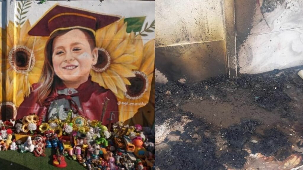 mural itan incendiado