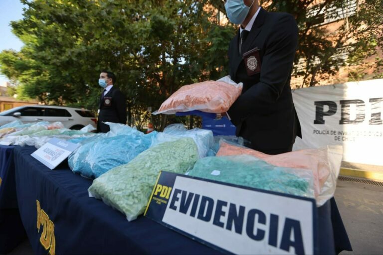 evidencia PDI éxtasis