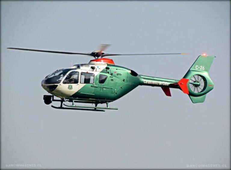 persecución helicóptero