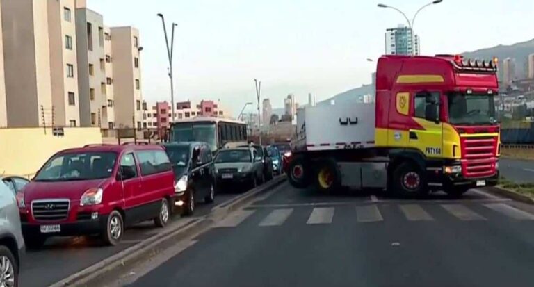 camioneros en paro