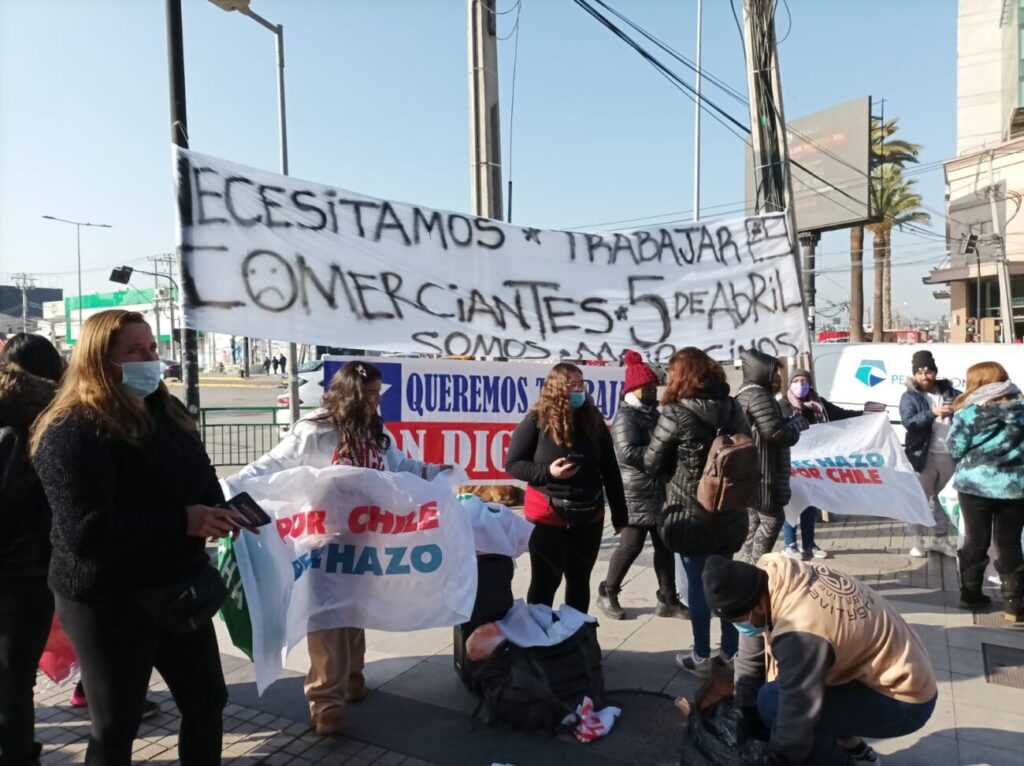 Comerciantes ambulantes