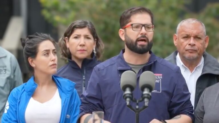 boric anuncios incendios