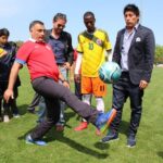 Iván Zamorano realizó clase de fútbol a estudiantes de colegios municipales de Maipú 1 cv iz