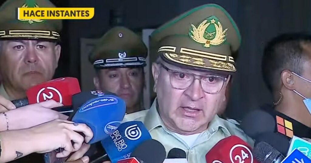 Al borde de las lágrimas, General Director de Carabineros: «Los vamos a encontrar, no vamos a descansar»