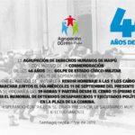 homenaje caidos golpe militar