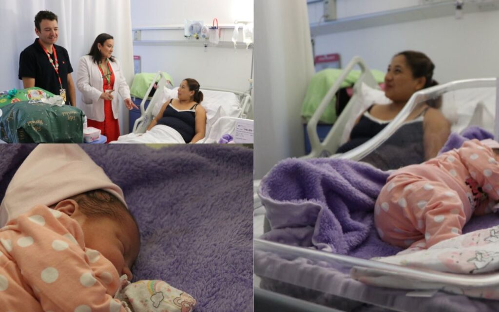Helen, la primera nacida en Maipú