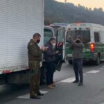 Violenta encerrona a camión en Maipú: chofer fue secuestrado y luego abandonado en Padre Hurtado 1 camión encerrona
