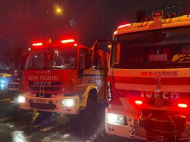 Fotos: bomberos de Maipú en incendio