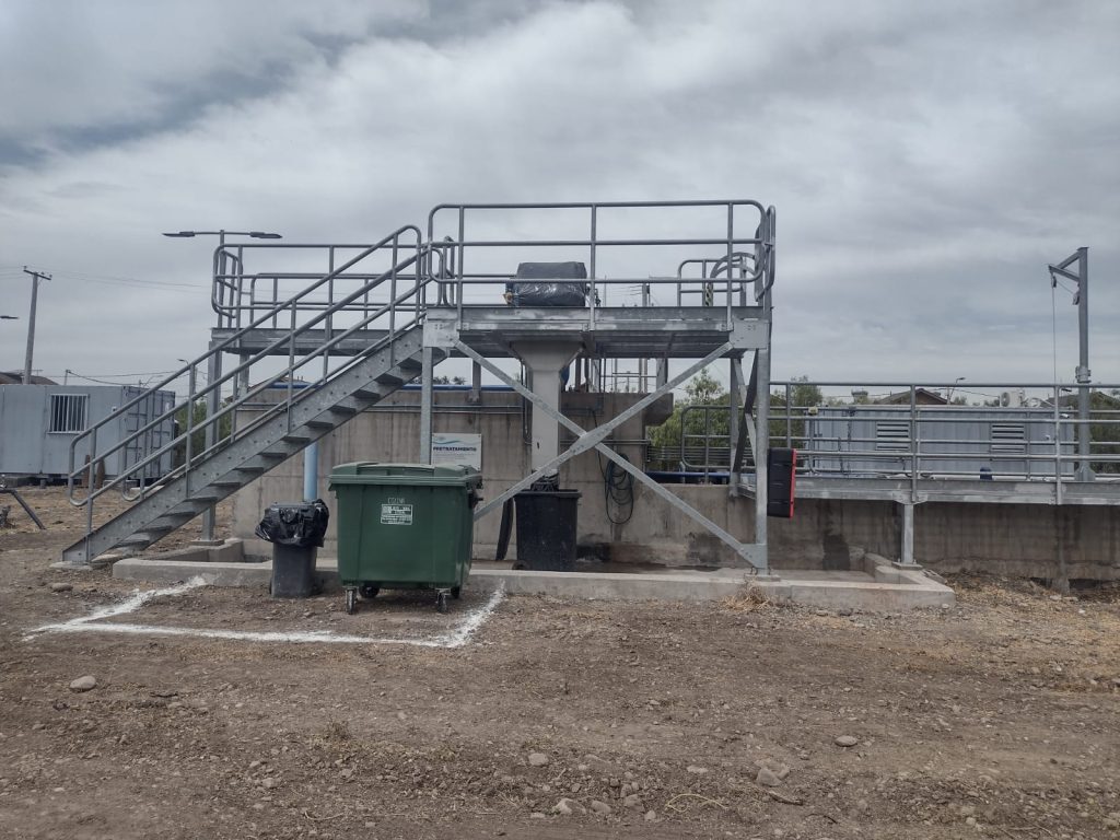 Reactor Biológico que se instalaría en Planta Santa María