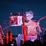 Éxito de "Mo y la cinta roja" en Maipú: calculan que al rededor de 20 mil vecinos disfrutaron el espectáculo 1 Mo y la cinta roja en Templo Votivo de Maipú
