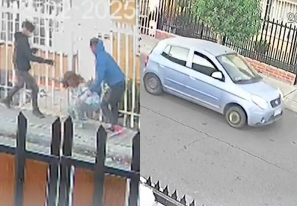 [Video] Mujer sufrió violento asalto en sector Jardínes de Santa María cuando se dirigía a su trabajo