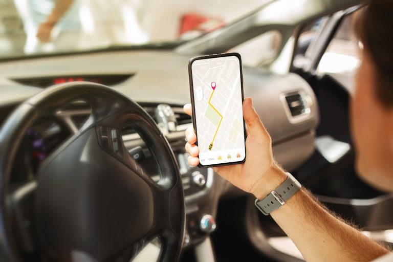 asalto conductor app en maipu