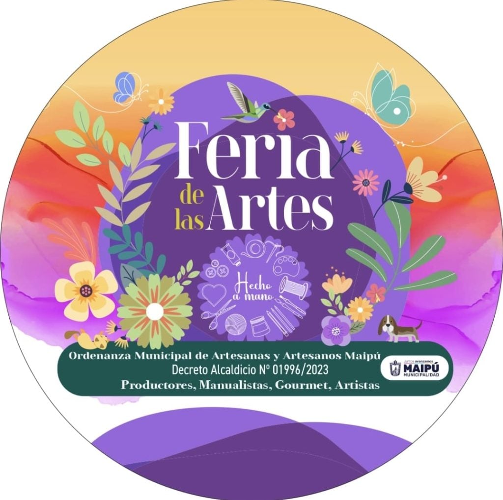 "Feria de las Artes": Artesanos de la comuna se instalarán en Plaza de Maipú a partir de este martes 1 feria de las artes