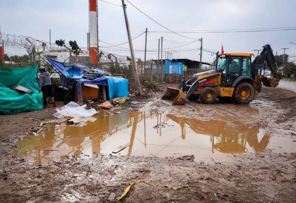 desalojo de rucos en maipu