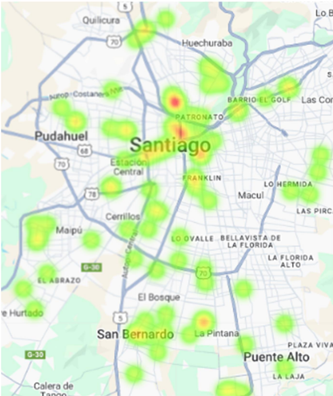 secuestros en Maipú durante 2024