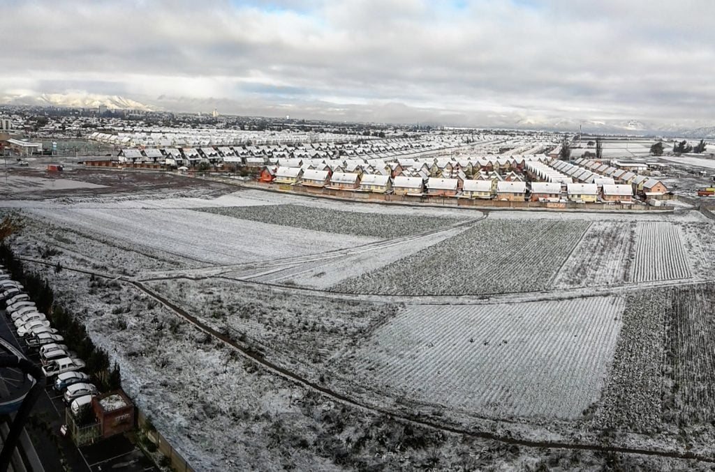 nieve en Maipú
