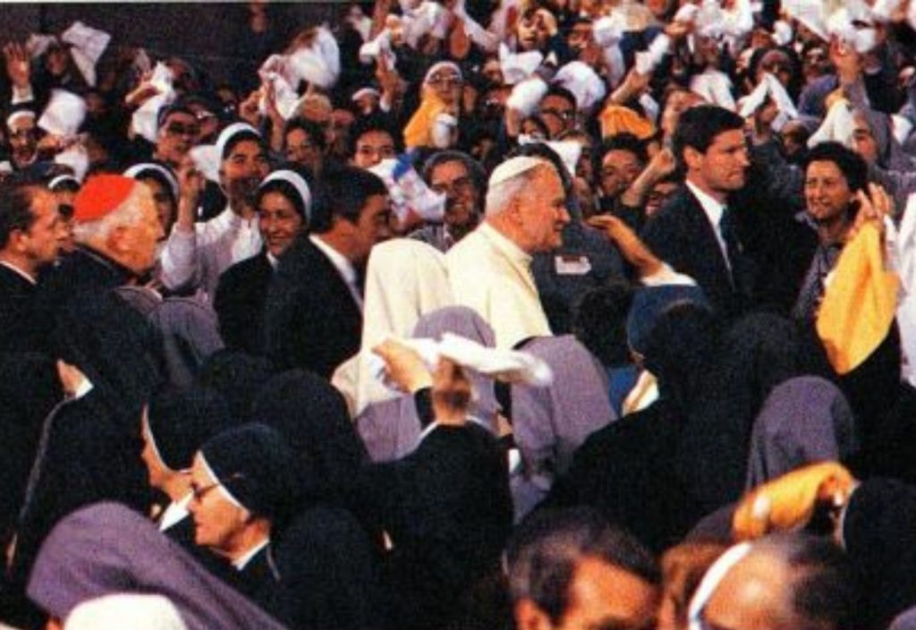 juan pablo segundo papa en maipu