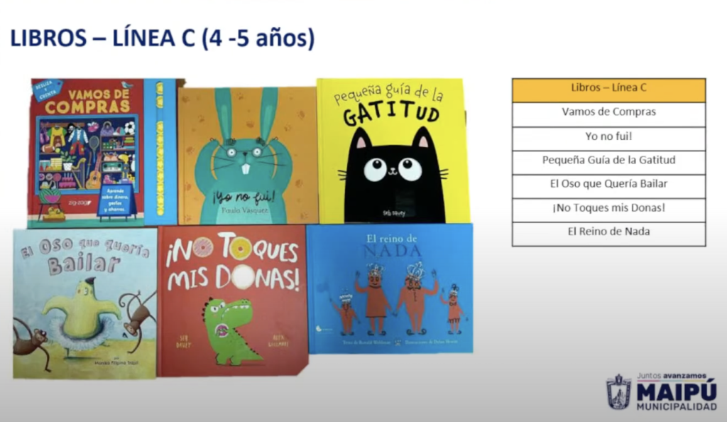 Libros para regalo de Navidad: Municipalidad de Maipú adelantó licitación y revela los títulos que recibirán los niños y niñas 3 Captura de pantalla 2025 09 12 a las 4.15.43 p.m