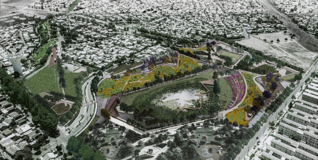 Así es el proyecto La Aguada-El Pajonal: el parque de 11 hectáreas que se levantará en Maipú tras el cierre definitivo del Campamento Japón 10 parque el pajonal