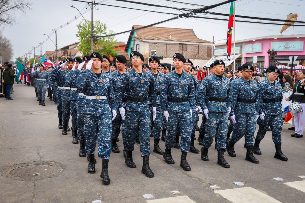 Las fotos que dejó el tradicional desfile cívico en Ciudad Satélite 7 desfile civico ciudad satelite maipu