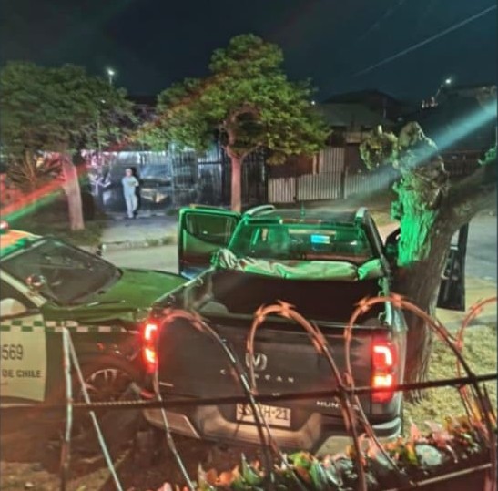 Encerrona termina en persecución en Maipú