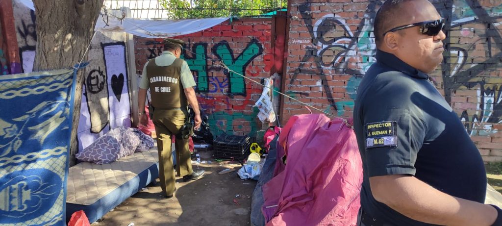 Operativo de recuperación de espacios públicos