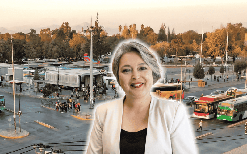 Jeannette Jara en Plaza de Maipú